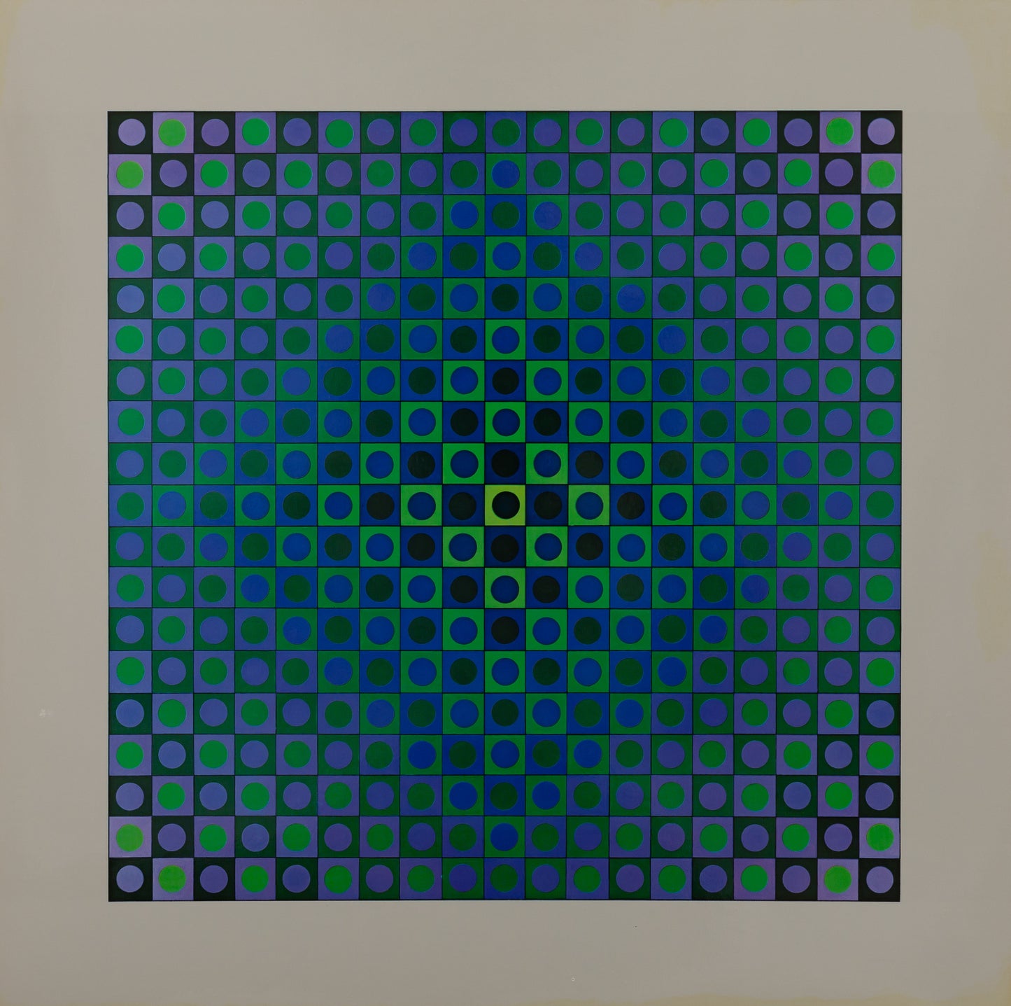 Victor VASARELY : BOGLAR - Héliogravure