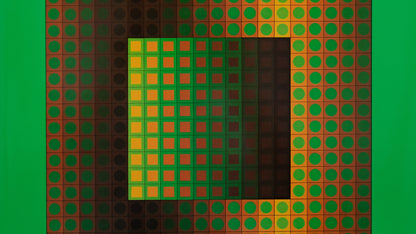 Victor VASARELY : ZETT ZS - Héliogravure