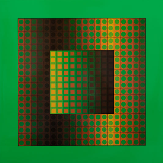 Victor VASARELY : ZETT ZS - Héliogravure