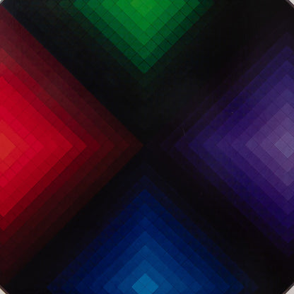 Victor VASARELY : ARCTURUS II - Héliogravure