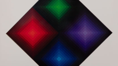 Victor VASARELY : ARCTURUS II - Héliogravure