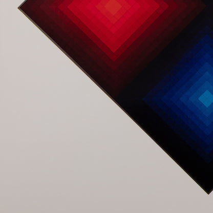 Victor VASARELY : ARCTURUS II - Héliogravure