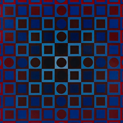 Victor VASARELY : ALOM - Héliogravure