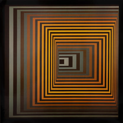 Victor VASARELY : VONAL FEGN - Héliogravure