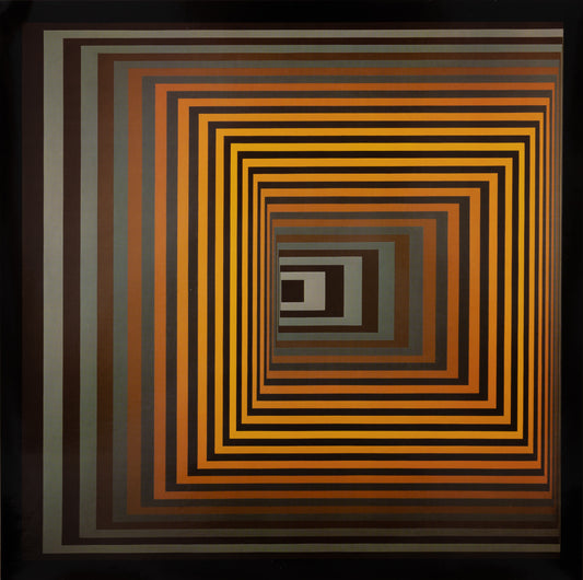 Victor VASARELY : VONAL FEGN - Héliogravure