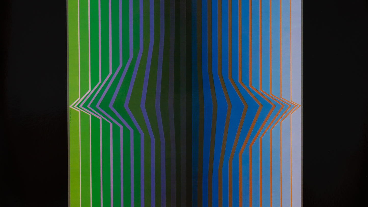 Victor VASARELY : ILILE III - Héliogravure