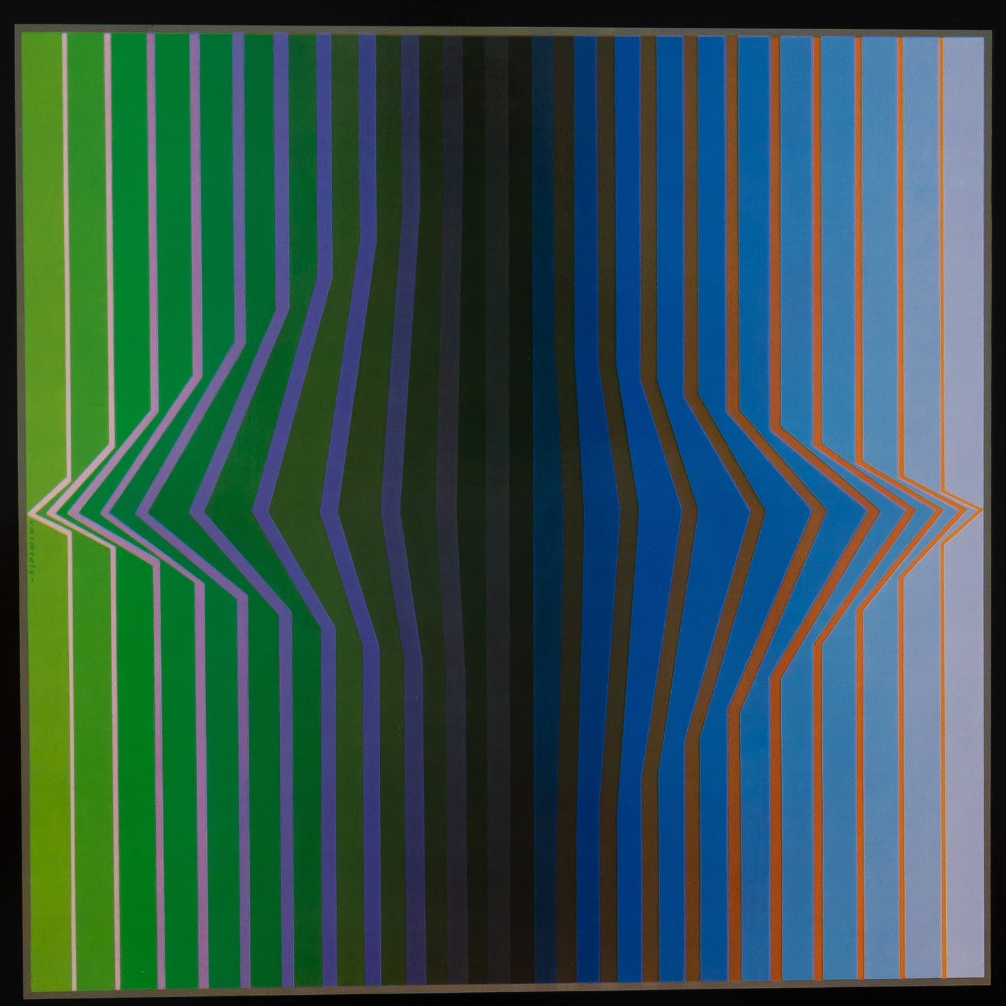 Victor VASARELY : ILILE III - Héliogravure