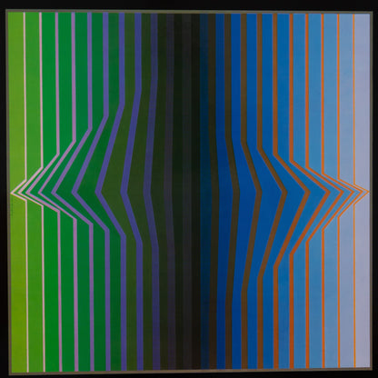 Victor VASARELY : ILILE III - Héliogravure