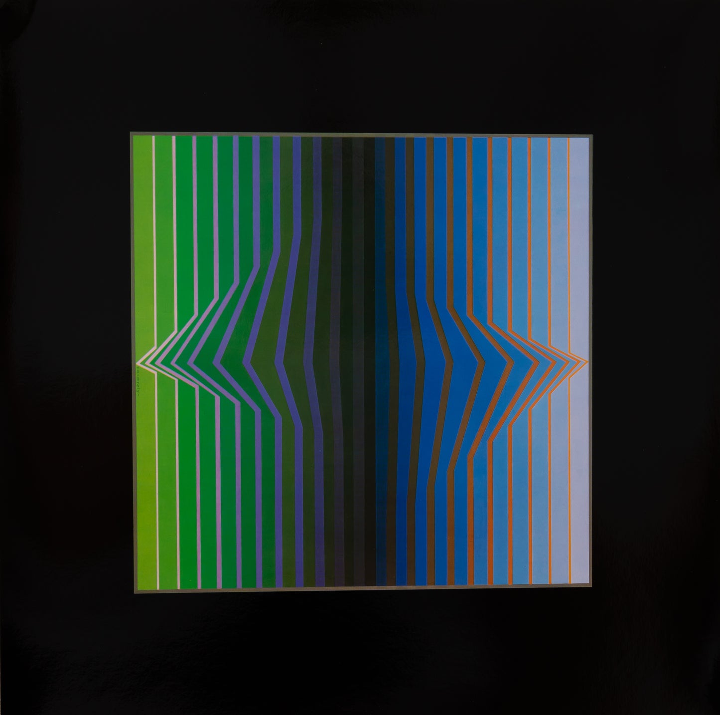 Victor VASARELY : ILILE III - Héliogravure