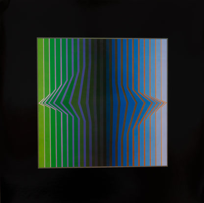 Victor VASARELY : ILILE III - Héliogravure