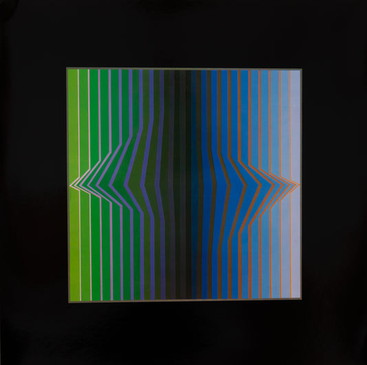 Victor VASARELY : ILILE III - Héliogravure