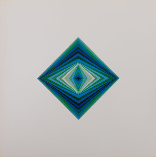 Victor VASARELY : RHOMBUS - Héliogravure