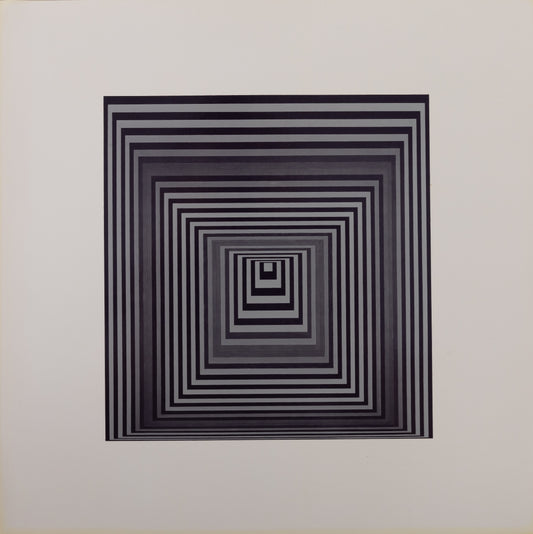 Victor VASARELY : VONAL 4 - Héliogravure