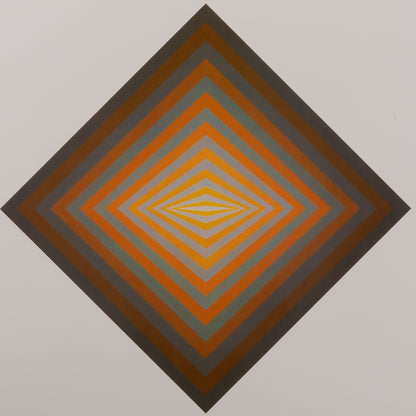 Victor VASARELY : RHOMBUS C - Héliogravure
