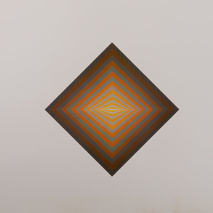 Victor VASARELY : RHOMBUS C - Héliogravure