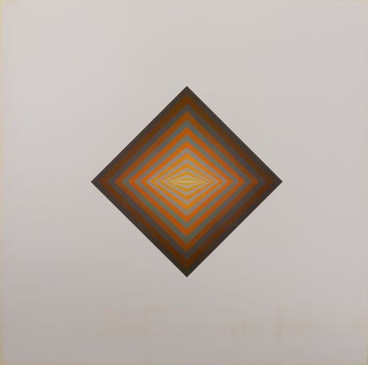 Victor VASARELY : RHOMBUS C - Héliogravure