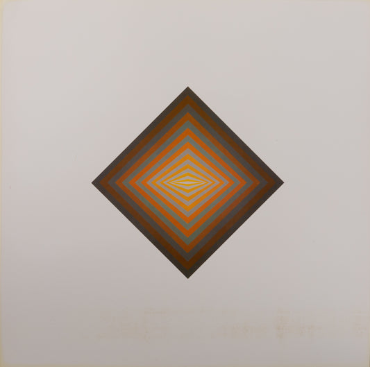Victor VASARELY : RHOMBUS C - Héliogravure