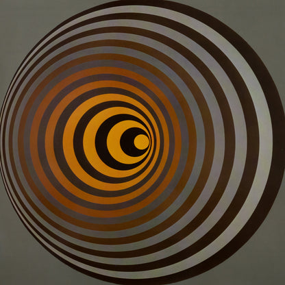 Victor VASARELY : OERVEGN II - Héliogravure