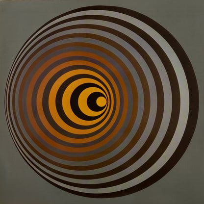 Victor VASARELY : OERVEGN II - Héliogravure