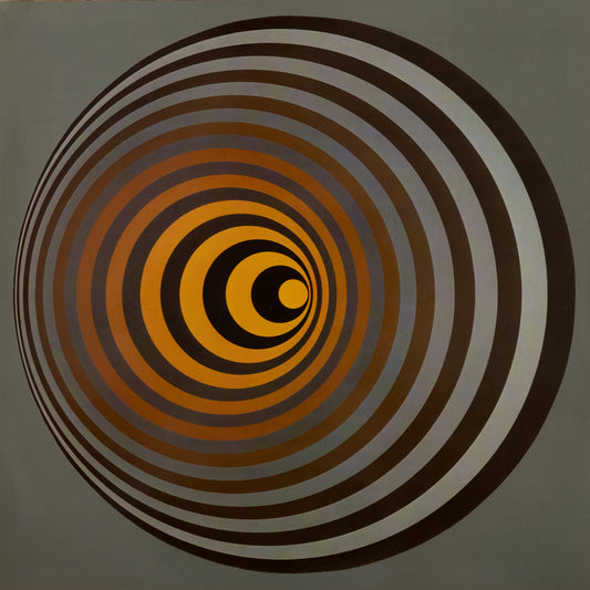 Victor VASARELY : OERVEGN II - Héliogravure