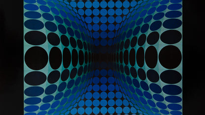 Victor VASARELY : OND II - Héliogravure