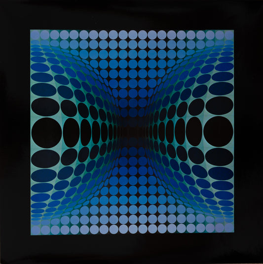 Victor VASARELY : OND II - Héliogravure
