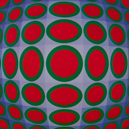 Victor VASARELY : VEGA TEK - Héliogravure