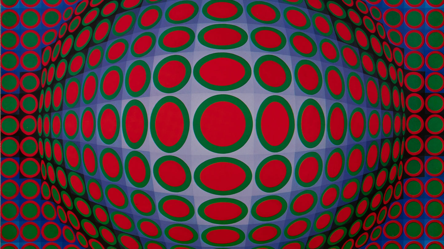 Victor VASARELY : VEGA TEK - Héliogravure