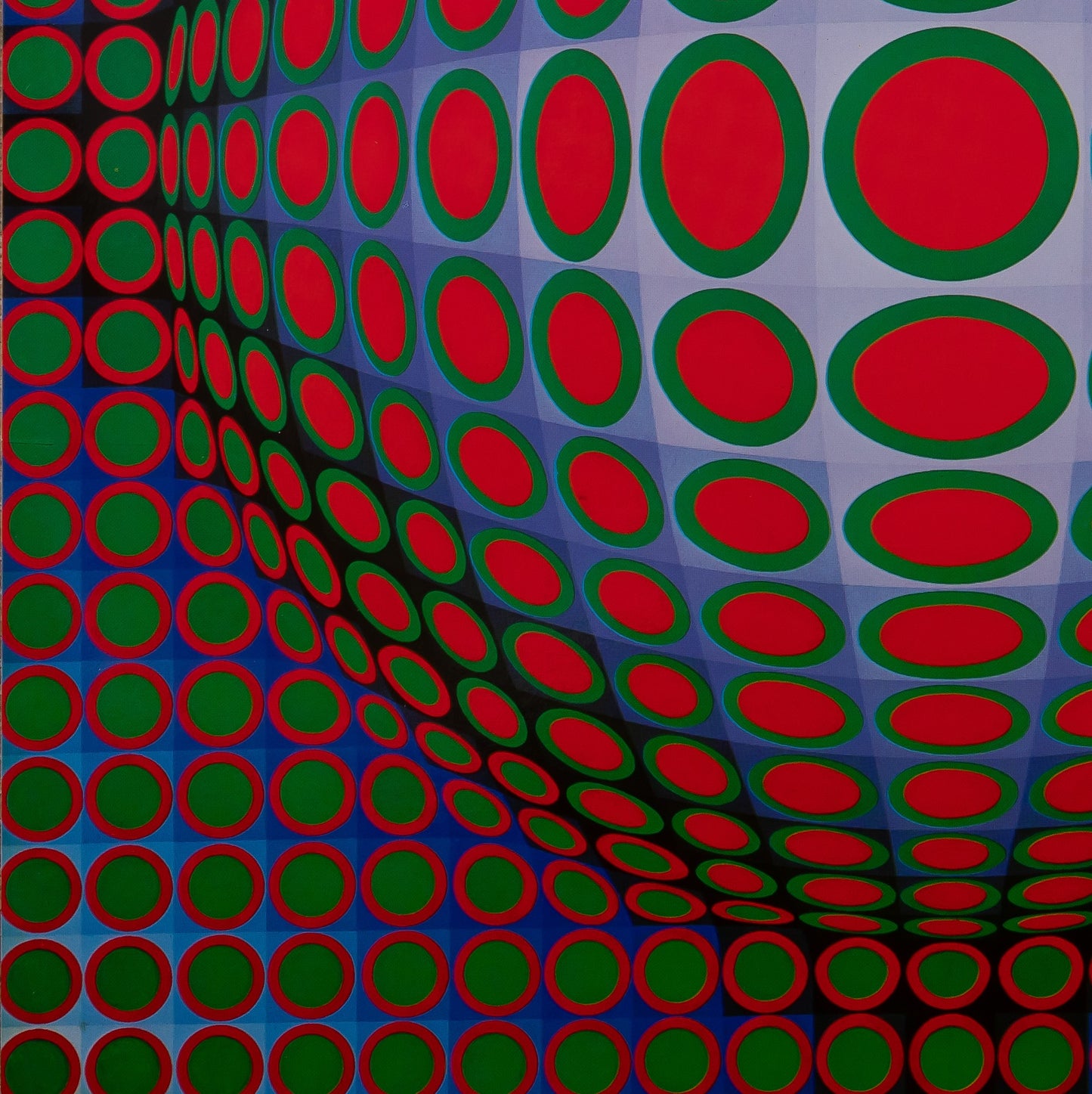 Victor VASARELY : VEGA TEK - Héliogravure