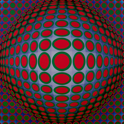 Victor VASARELY : VEGA TEK - Héliogravure