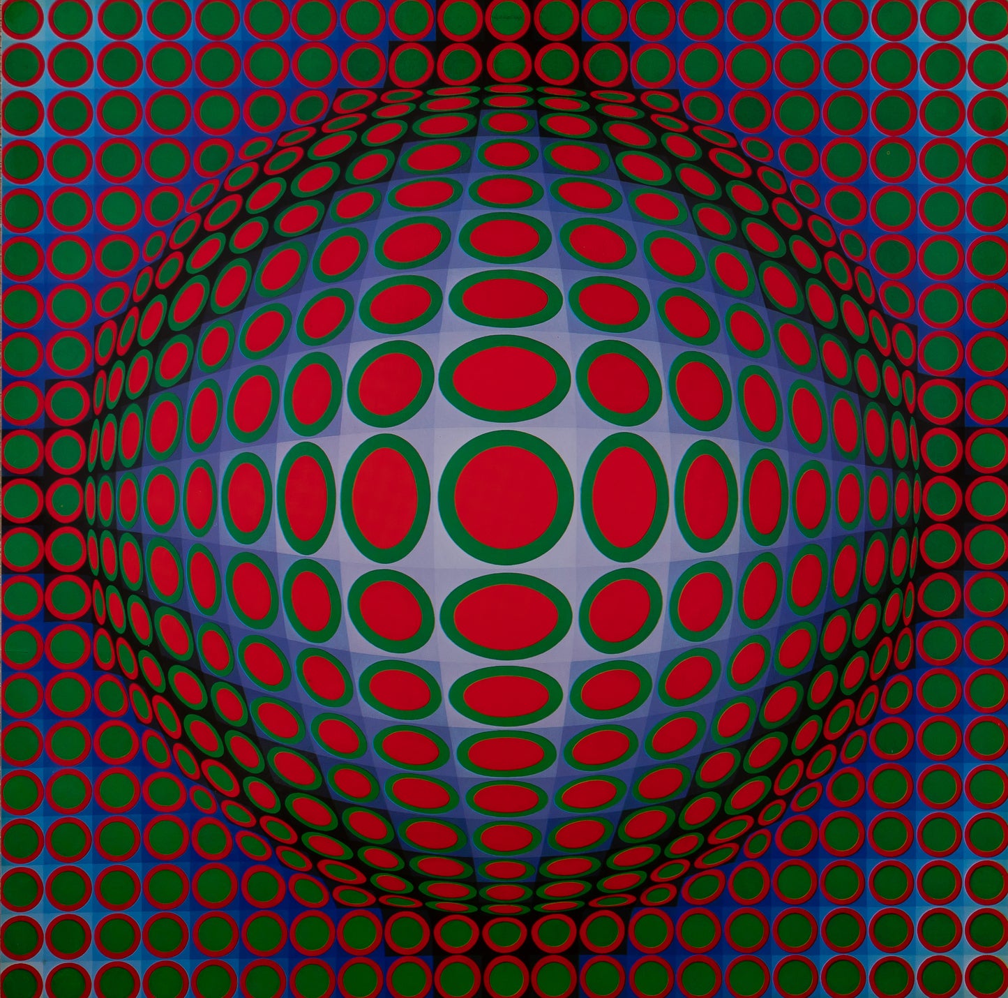 Victor VASARELY : VEGA TEK - Héliogravure