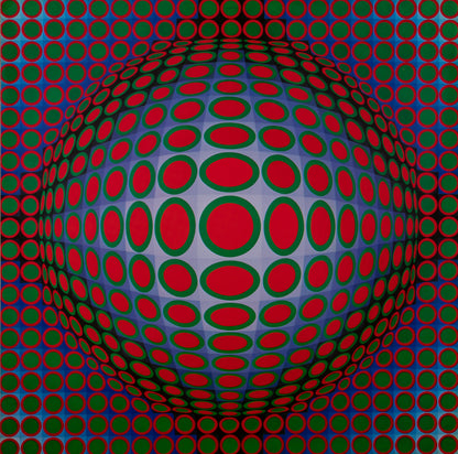 Victor VASARELY : VEGA TEK - Héliogravure