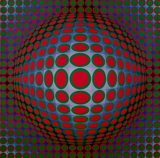 Victor VASARELY : VEGA TEK - Héliogravure