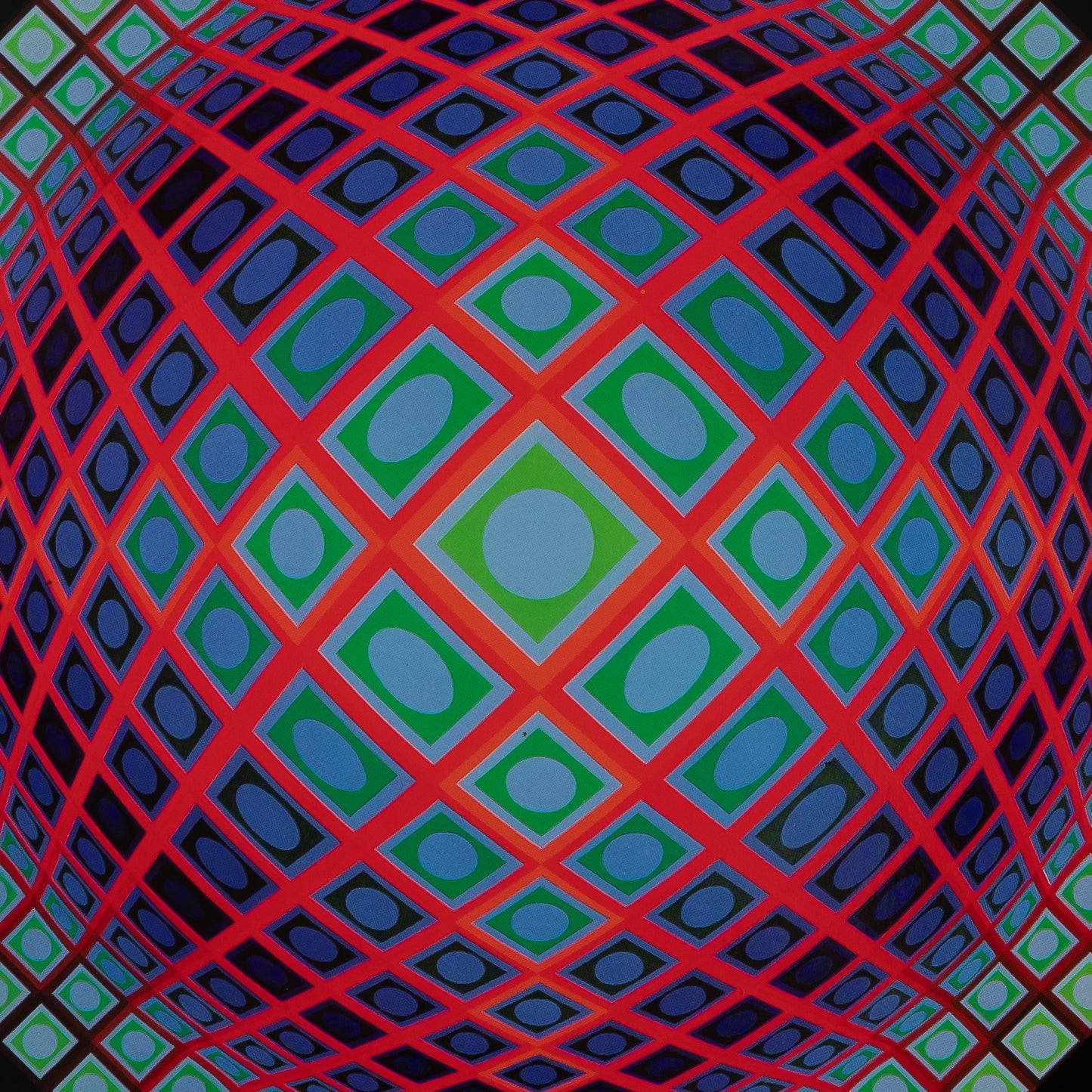 Victor VASARELY : VEGA 201 - Héliogravure