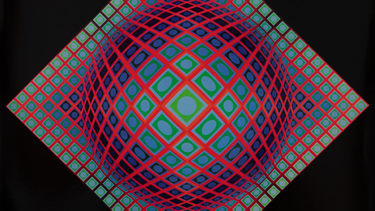 Victor VASARELY : VEGA 201 - Héliogravure