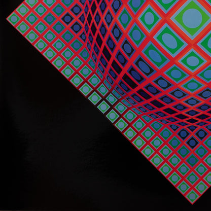 Victor VASARELY : VEGA 201 - Héliogravure