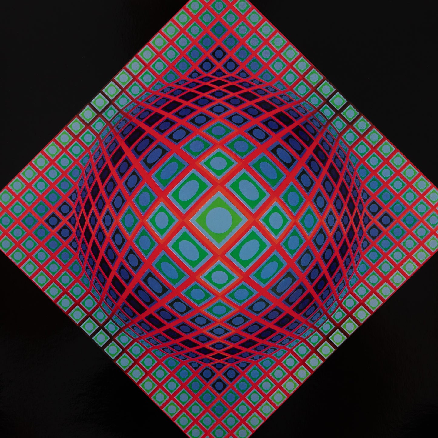 Victor VASARELY : VEGA 201 - Héliogravure