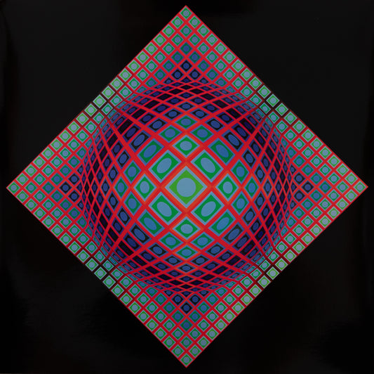 Victor VASARELY : VEGA 201 - Héliogravure