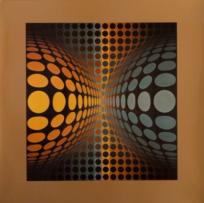 Victor VASARELY : OND JG - Héliogravure