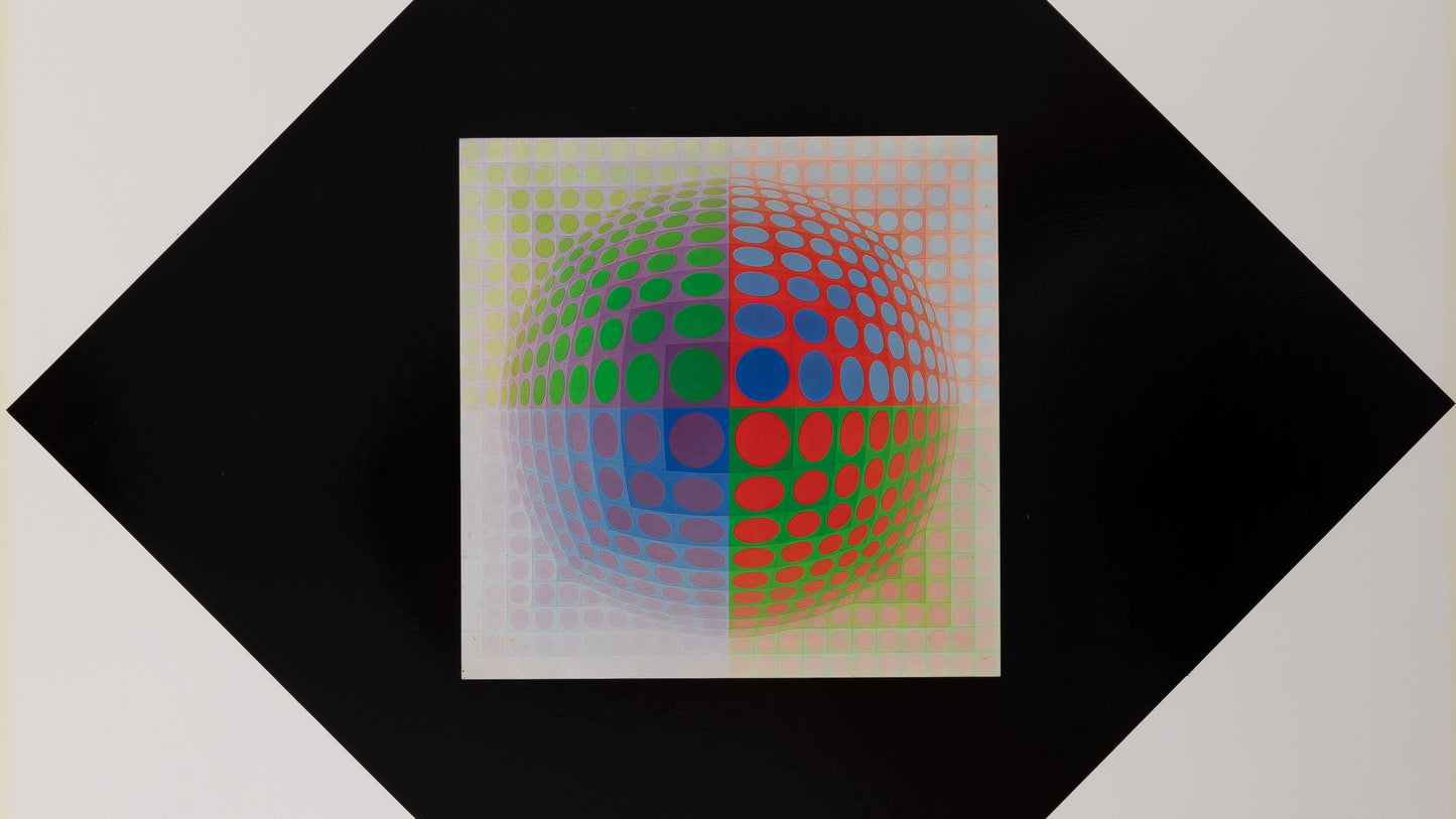 Victor VASARELY : VEGA PAL - Héliogravure