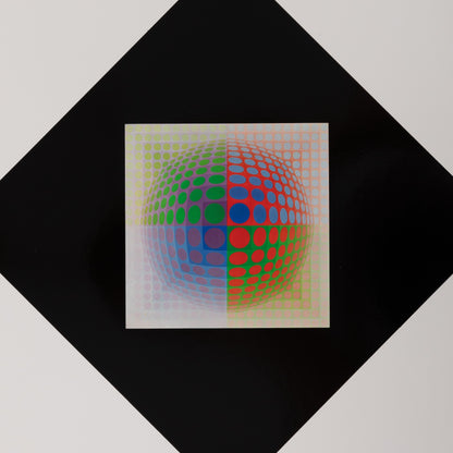 Victor VASARELY : VEGA PAL - Héliogravure