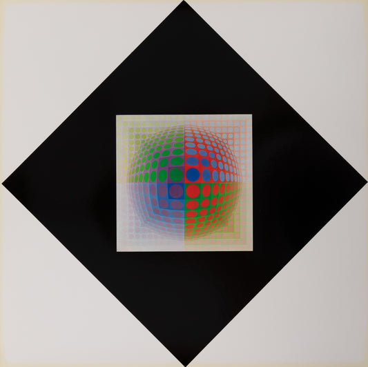 Victor VASARELY : VEGA PAL - Héliogravure