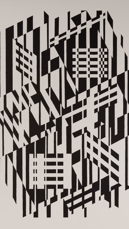 Victor VASARELY : AFA - Estampe offset 1973