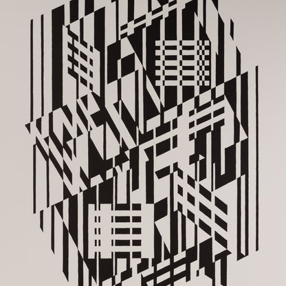 Victor VASARELY : AFA - Estampe offset 1973