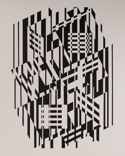 Victor VASARELY : AFA - Estampe offset 1973