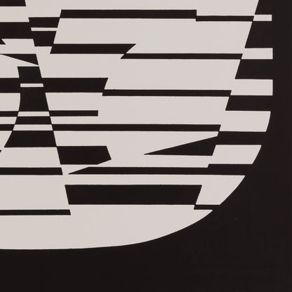 Victor VASARELY : ZETA - Estampe offset 1973