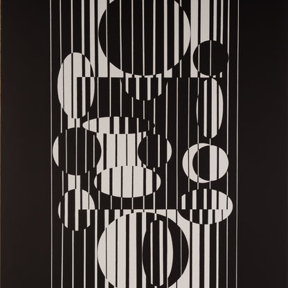 Victor VASARELY : IACA - Estampe offset 1973
