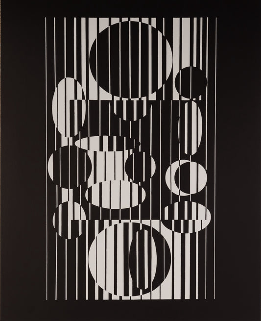 Victor VASARELY : IACA - Estampe offset 1973