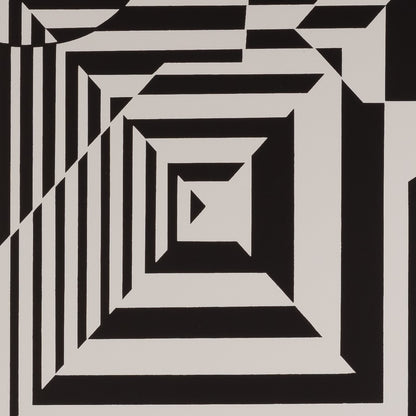 Victor VASARELY : YABLAPOUR II - Estampe offset 1973