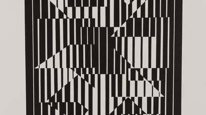 Victor VASARELY : ILAVA - Estampe offset 1973